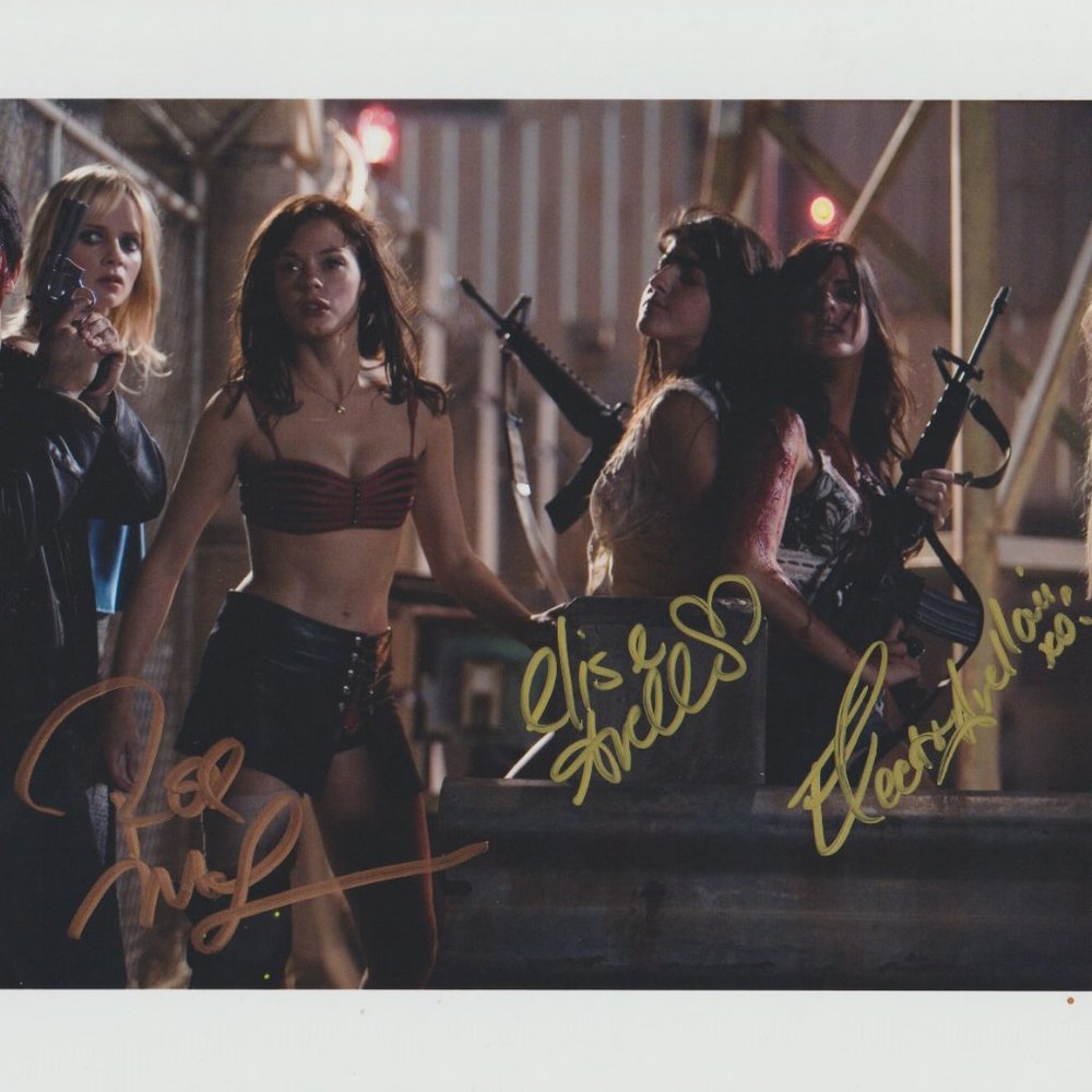 Machete Team Fights Back Autograph Set